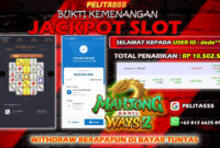 BUKTI JP SLOT MAHJONG WAYS 2 PG SOFT 12 MARET 2025